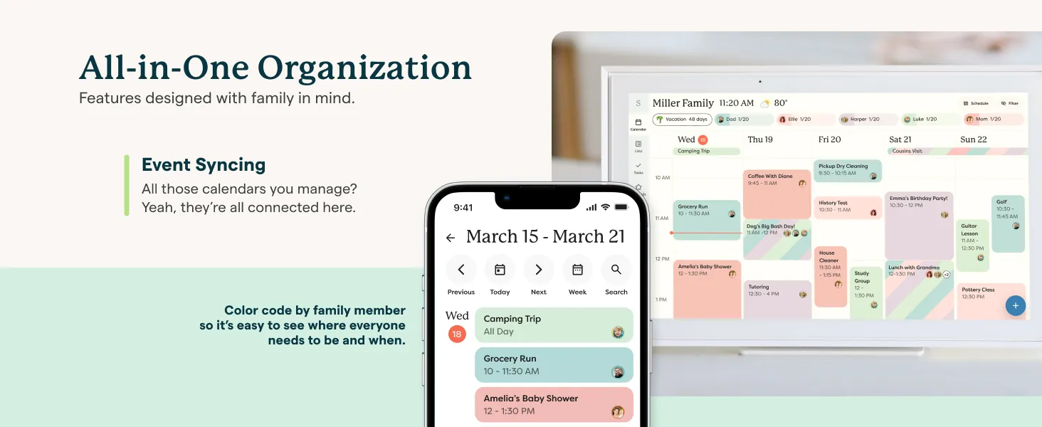 Skylight Calendar 15-inch Review: Family Planner image 9