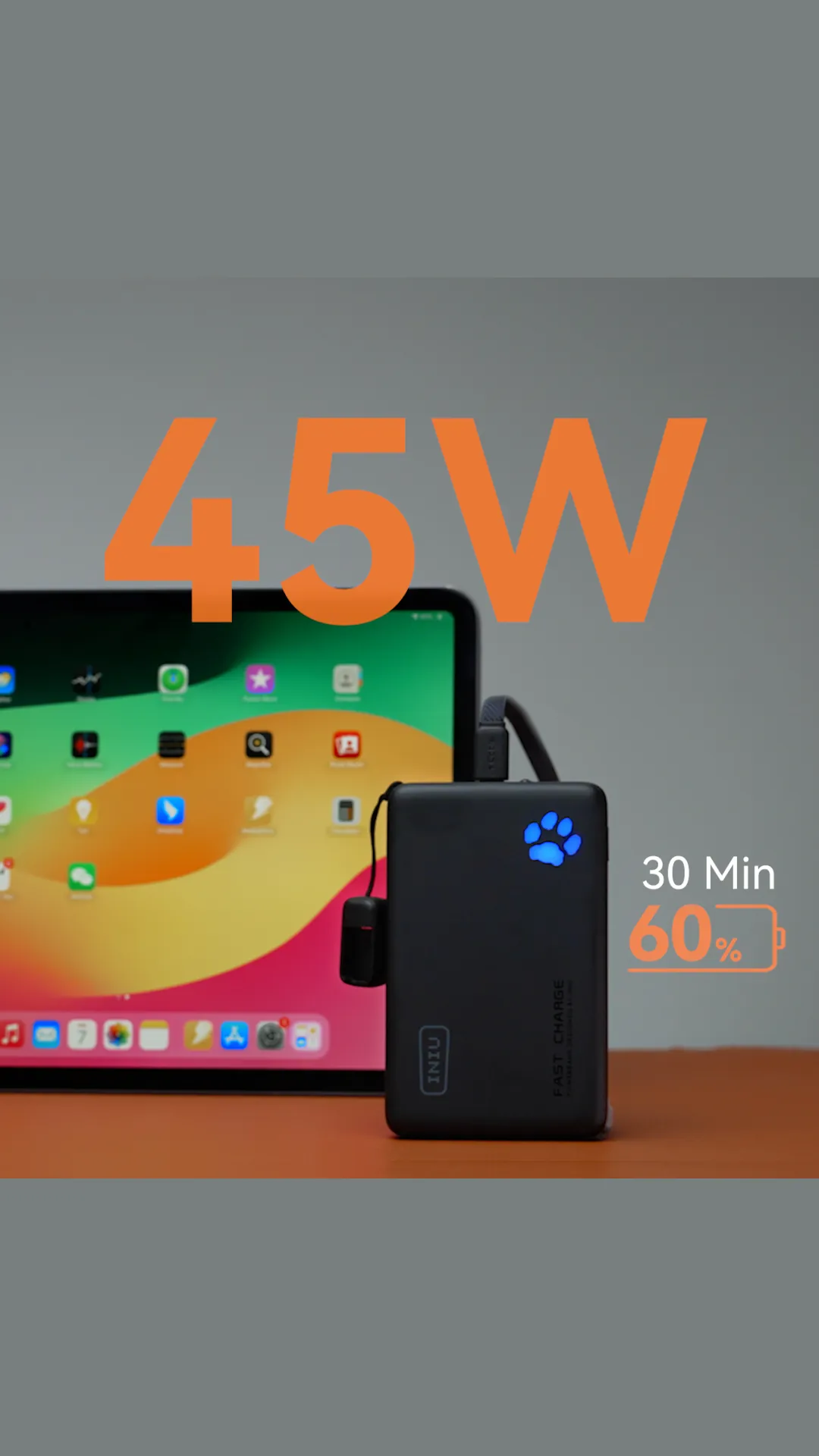 INIU 45W Fast Charging Portable Charger Review image 7