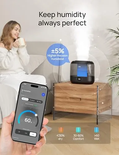 Dreo Smart Humidifier Review: Quiet Bedroom Humidity image 4