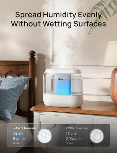 Dreo HM311 Humidifier Review: Quiet 4L Bedroom Mist image 5