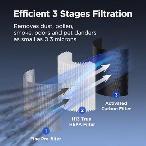 MOOKA B-D02L Air Purifier Review: Quiet HEPA Value image 3