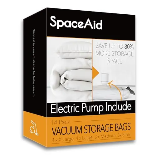 SpaceAid Vacuum Storage Bags Review: Space and Value image 2