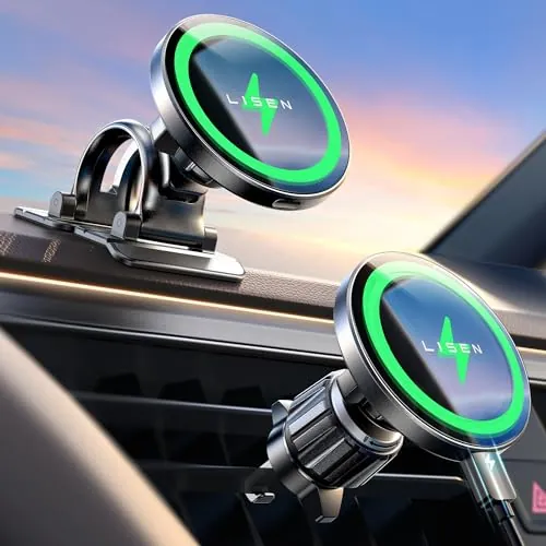 LISEN 15W MagSafe Car Mount Charger Review