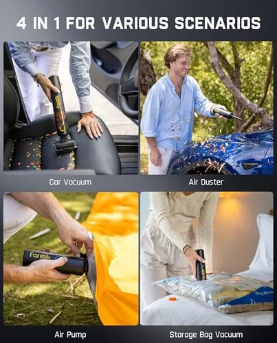 Fanttik Slim V8 APEX Review: Portable Car Vacuum image 3