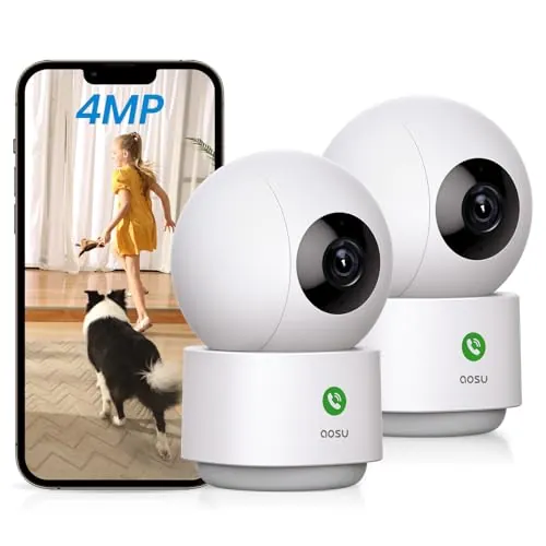 aosu 4MP Security Camera Indoor Review
