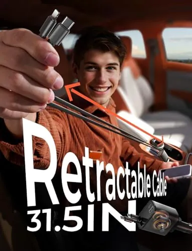 LISEN Retractable Car Charger 4 in 1 Review image 3