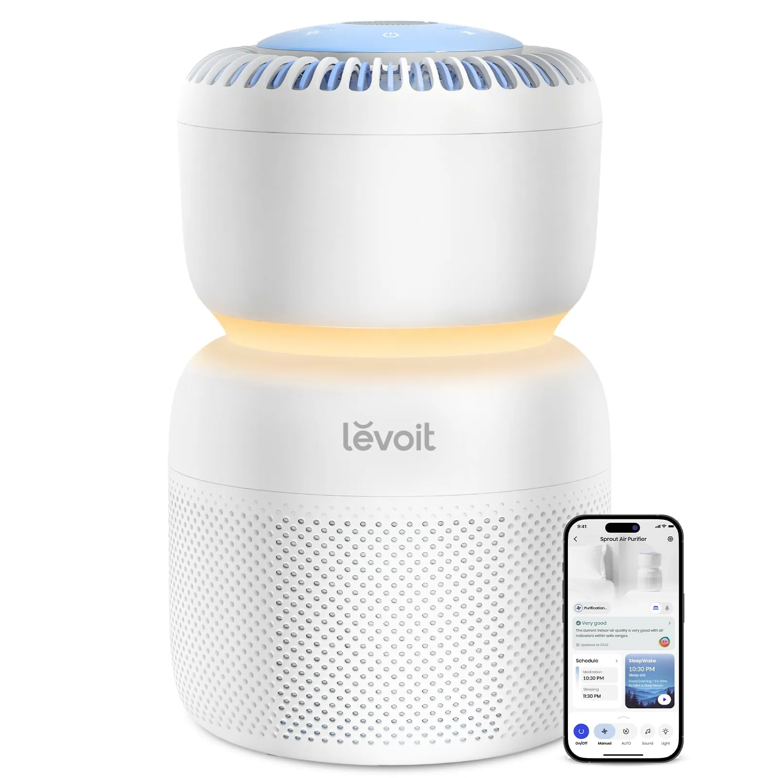 LEVOIT Sprout Air Purifier Review: Smart Bedroom HEPA