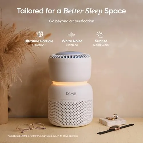 LEVOIT Sprout Air Purifier Review: Smart Bedroom HEPA image 3