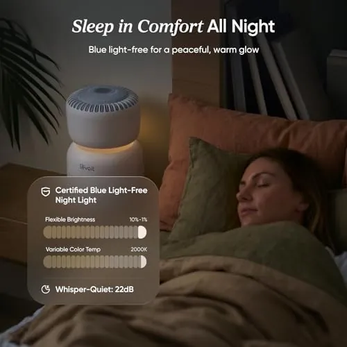 LEVOIT Sprout Air Purifier Review: Smart Bedroom HEPA image 6