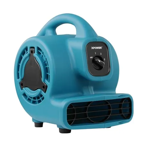XPOWER P-80 Air Mover Review: Drying and Ventilation image 2
