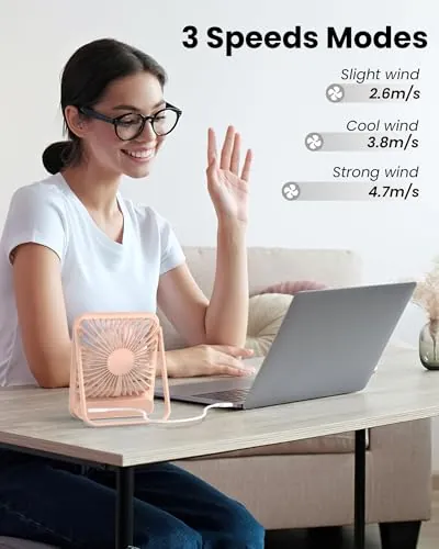 Koonie USB Desk Fan Review: Quiet Personal Cooling image 7