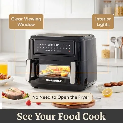 Elite Gourmet Dual Zone Air Fryer Oven 11QT Review image 6