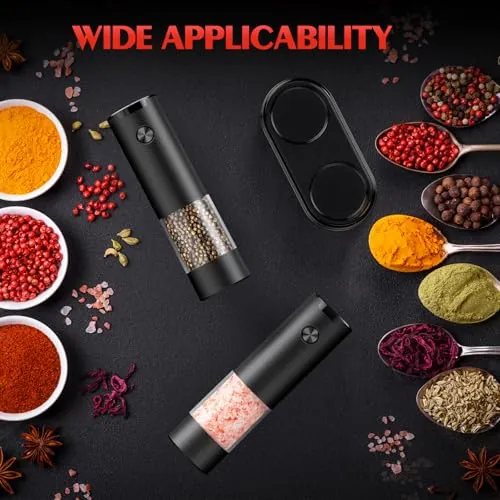 ioion Electric Salt and Pepper Grinder Set Review image 7