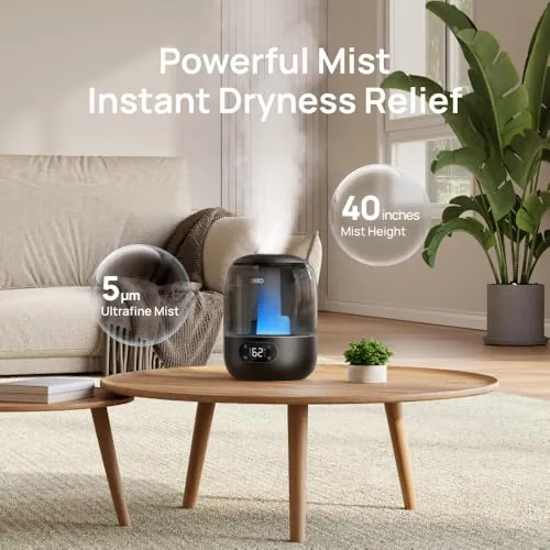DREO 3L Humidifier Review: Quiet Bedroom Comfort image 6
