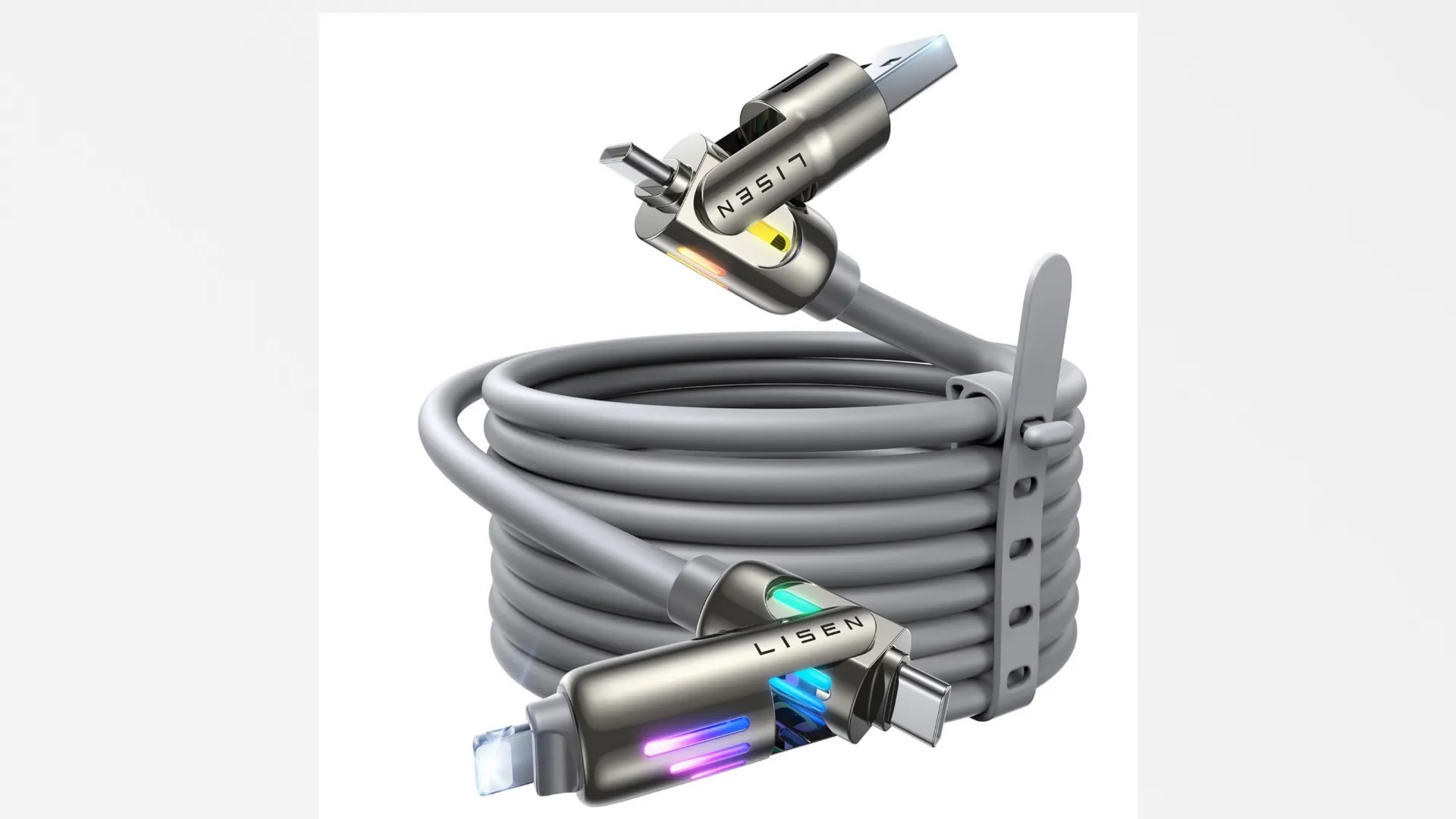 LISEN 10 FT 4-in-1 Charging Cable Review image 7