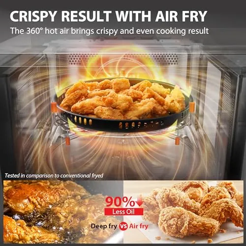 TOSHIBA Air Fryer Combo Review: Microwave Oven Value image 2
