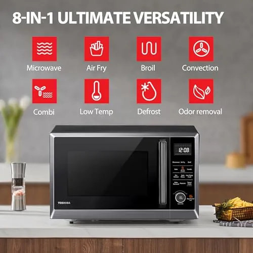 TOSHIBA Air Fryer Combo Review: Microwave Oven Value image 6