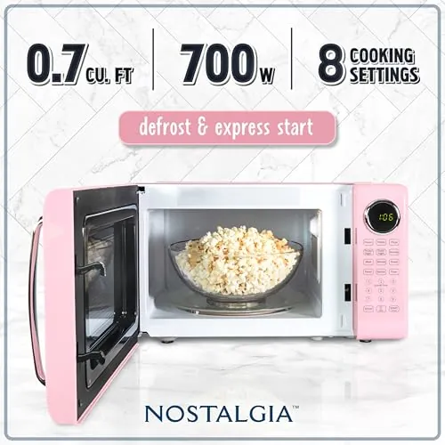 Nostalgia Retro Microwave Oven Review: Compact Kitchen Use image 2