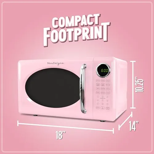 Nostalgia Retro Microwave Oven Review: Compact Kitchen Use image 5