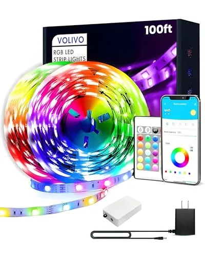 VOLIVO 100ft LED Strip Lights Review: Features and Value