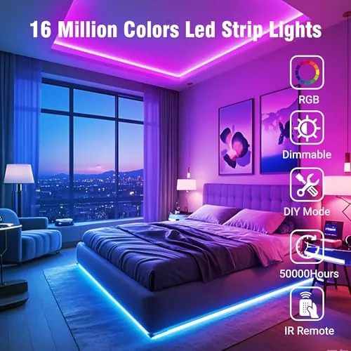 VOLIVO 100ft LED Strip Lights Review: Features and Value image 2