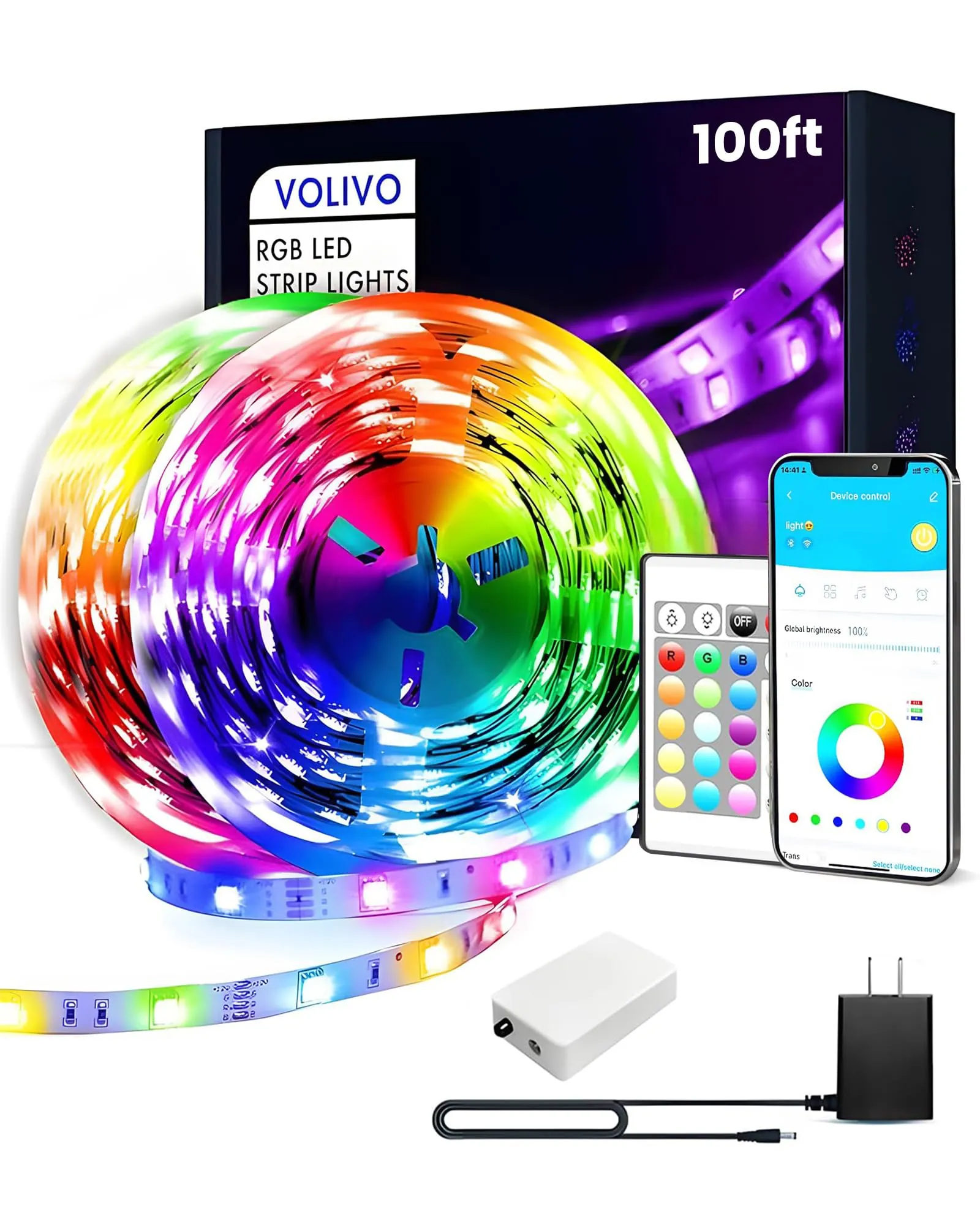 VOLIVO 100ft LED Strip Lights Review: Features and Value image 8