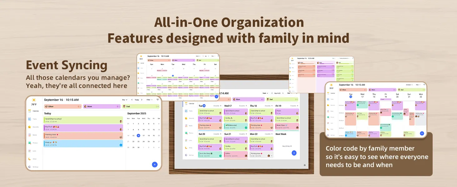Canupdog 10.1 Inch Digital Calendar Review image 9
