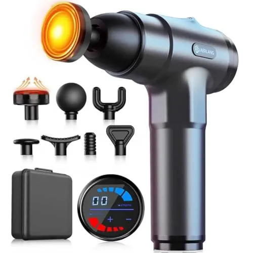 AERLANG Massage Gun Review: Heat, Relief and Value