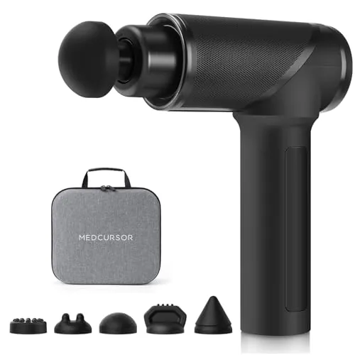 Medcursor Massage Gun Review: Quiet Home Muscle Recovery
