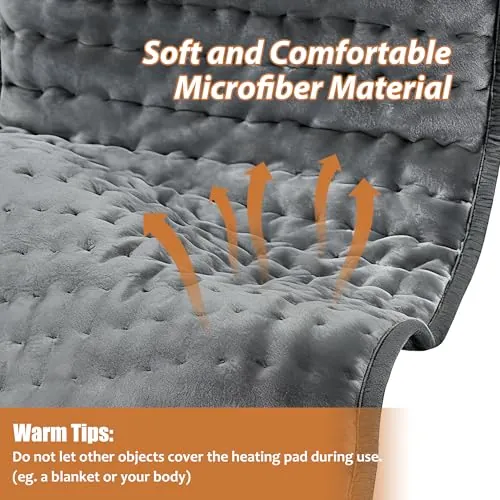 VIBOOS Heating Pad Review: Comfort, Heat and Value image 3