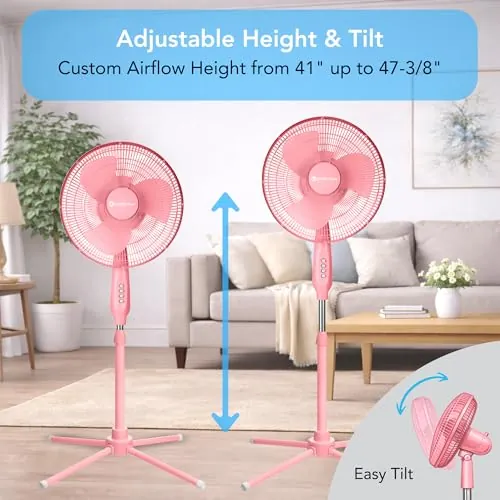 Comfort Zone 16-Inch Pedestal Fan Review image 4