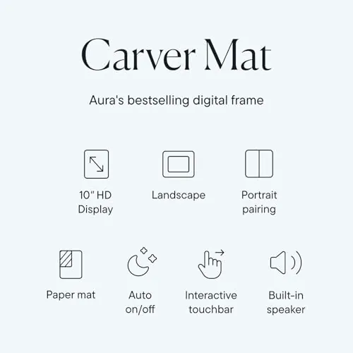 Aura Carver Review: 10-Inch WiFi Digital Picture Frame image 2
